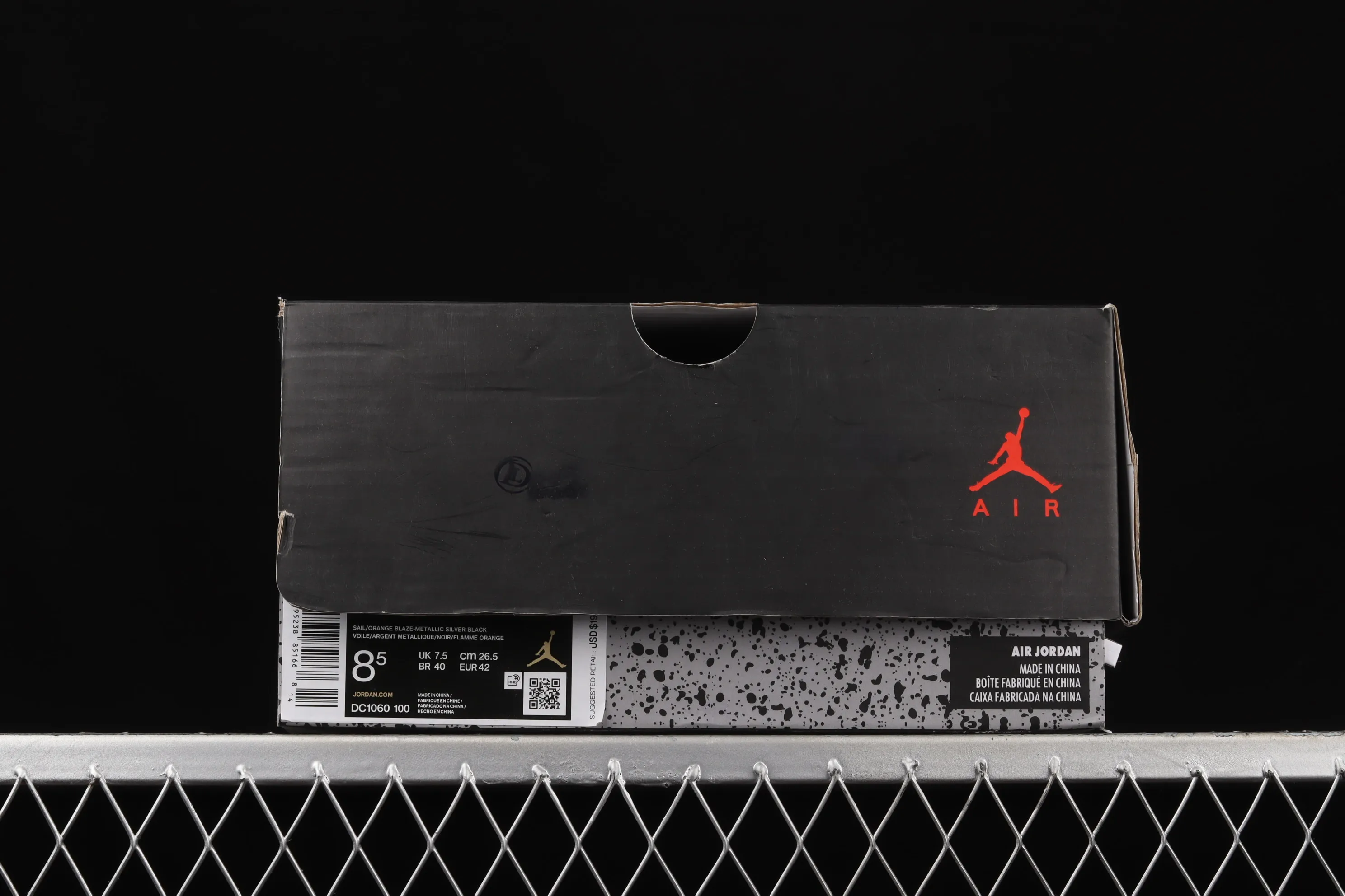 All categories Air Jordan Jordan series basketball shoes Air Jordan 5 pure original version Air Jordan 5 "Total Orange" AJ5 Joe 5 white buckle DC1060-100